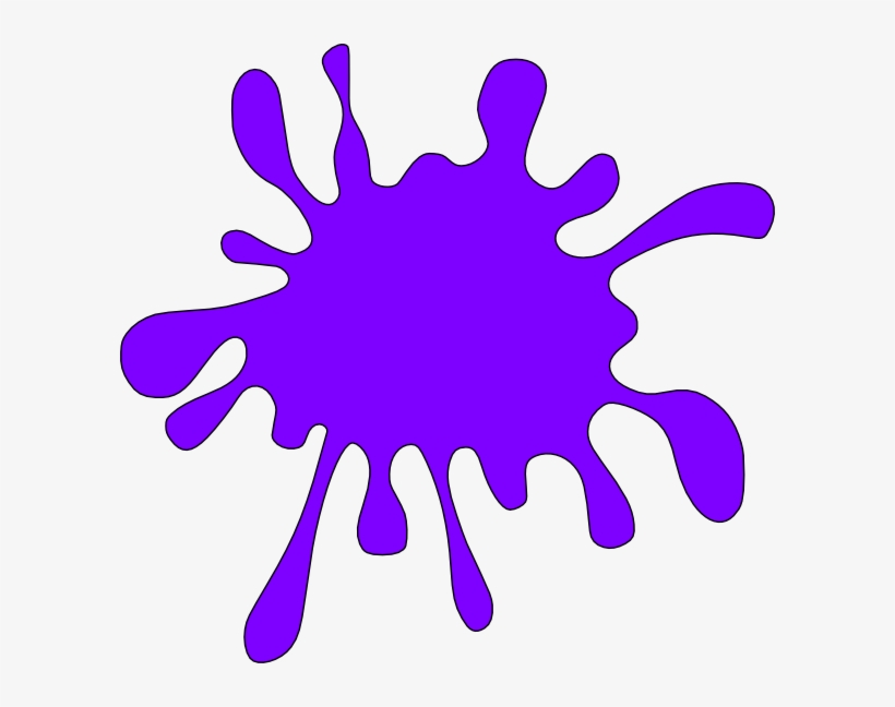 Png Free Download Clip Art At Clker Com Vector Online - Black Paint Splatter Clip Art, transparent png download