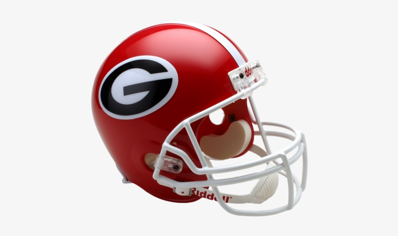 Georgia Bulldogs Ncaa Replica Full Size Helmet - Chiefs Helmet, transparent png download