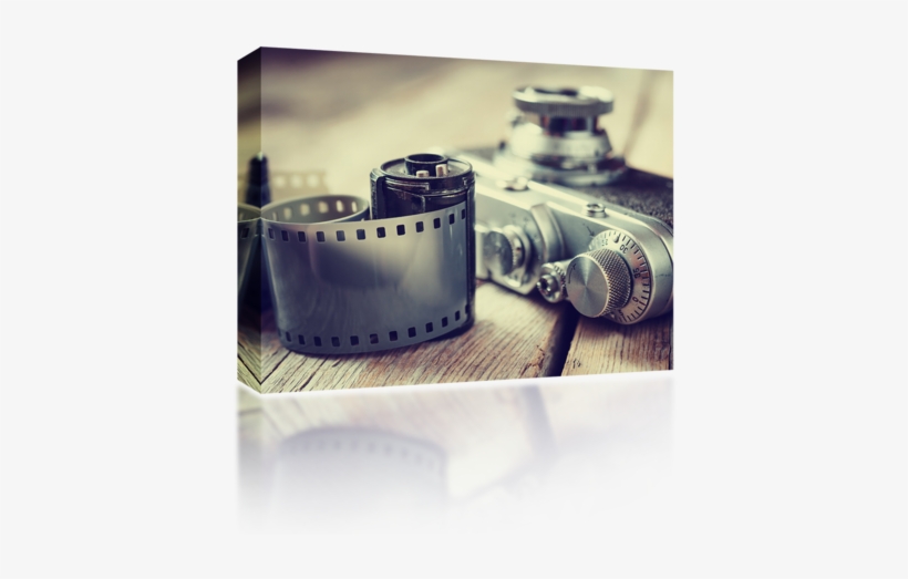 Vintage Film Camera - Photographic Film, transparent png download
