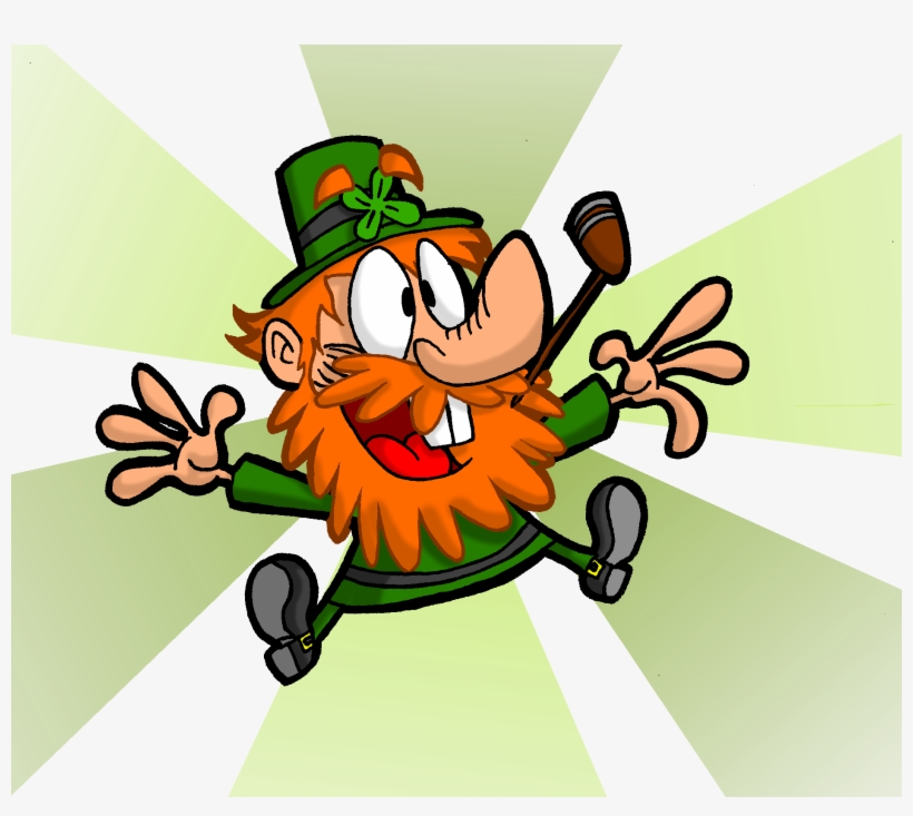 It's That Leprechaun Again By Lotusbandicoot On Clipart - Cartoon Drawings Of Leprechauns, transparent png download
