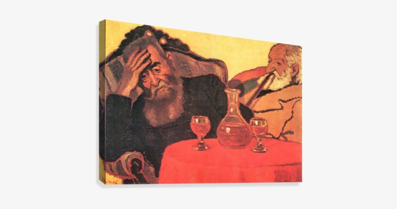 Father And Uncle With The Red Wine By Joseph Rippl-ronai - My Father And Piacsek, With Red Wine, transparent png download
