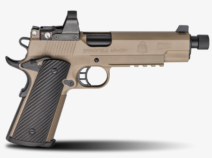 Freeuse Library 1911 Drawing Police Gun - Springfield Custom Operator, transparent png download