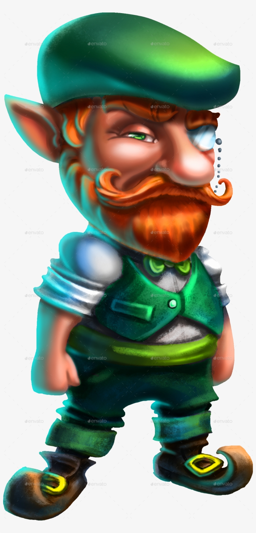 Hipster Zip/leprechaun Hipster - Leprechaun Png, transparent png download
