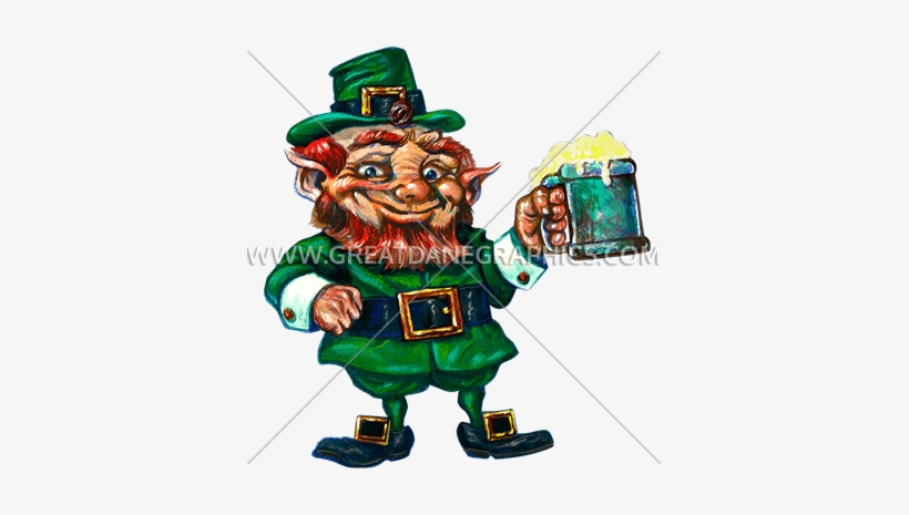 Leprechaun Cheers - Leprechaun, transparent png download