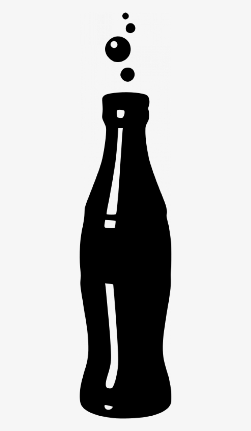 Vector Illustration Of Black Soda Drink - Soft Drink Bottle Icon, transparent png download