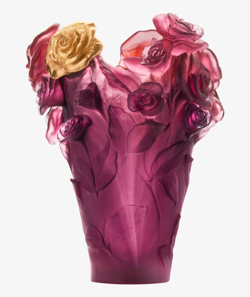Medium Vase Rose Passion, transparent png download
