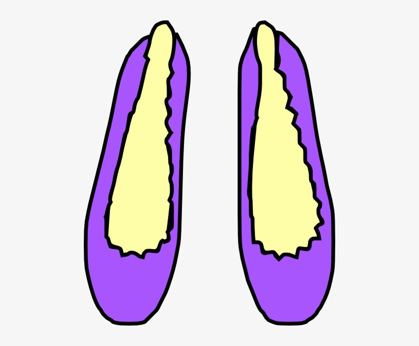 Clipart Free Purple Clip Art At Clker Com Vector - Flat Shoes Clipart Png, transparent png download