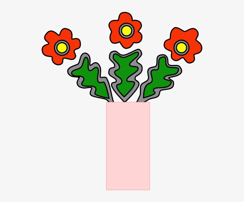 How To Set Use Flowers In Vase Clipart, transparent png download