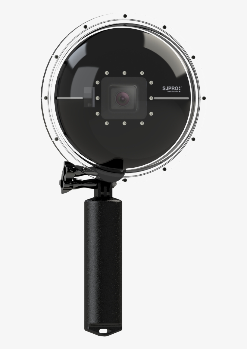 Sjpro's Split Shot Dome Pro 5 Gopro Hero 5 Dome Port - Gopro Hero5, transparent png download