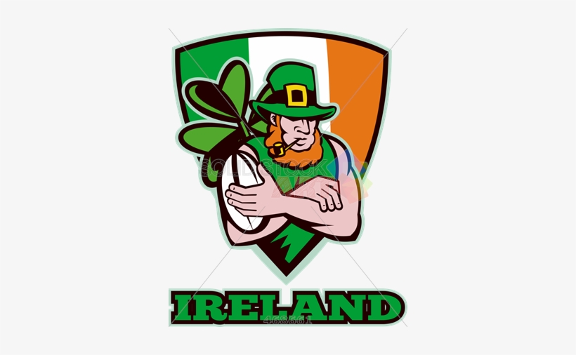 Stock Illustration Of Old Fashioned Cartoon Illustration - Irish Leprechaun, transparent png download
