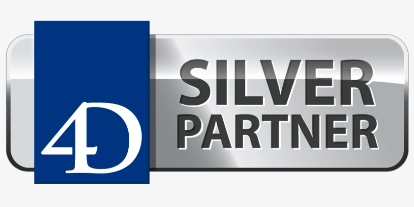 4d Silver Partner - Signage, transparent png download