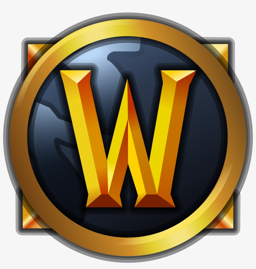 World Of Warcraft Logo Png Transparent - World Of Warcraft - Pc, Mac, transparent png download