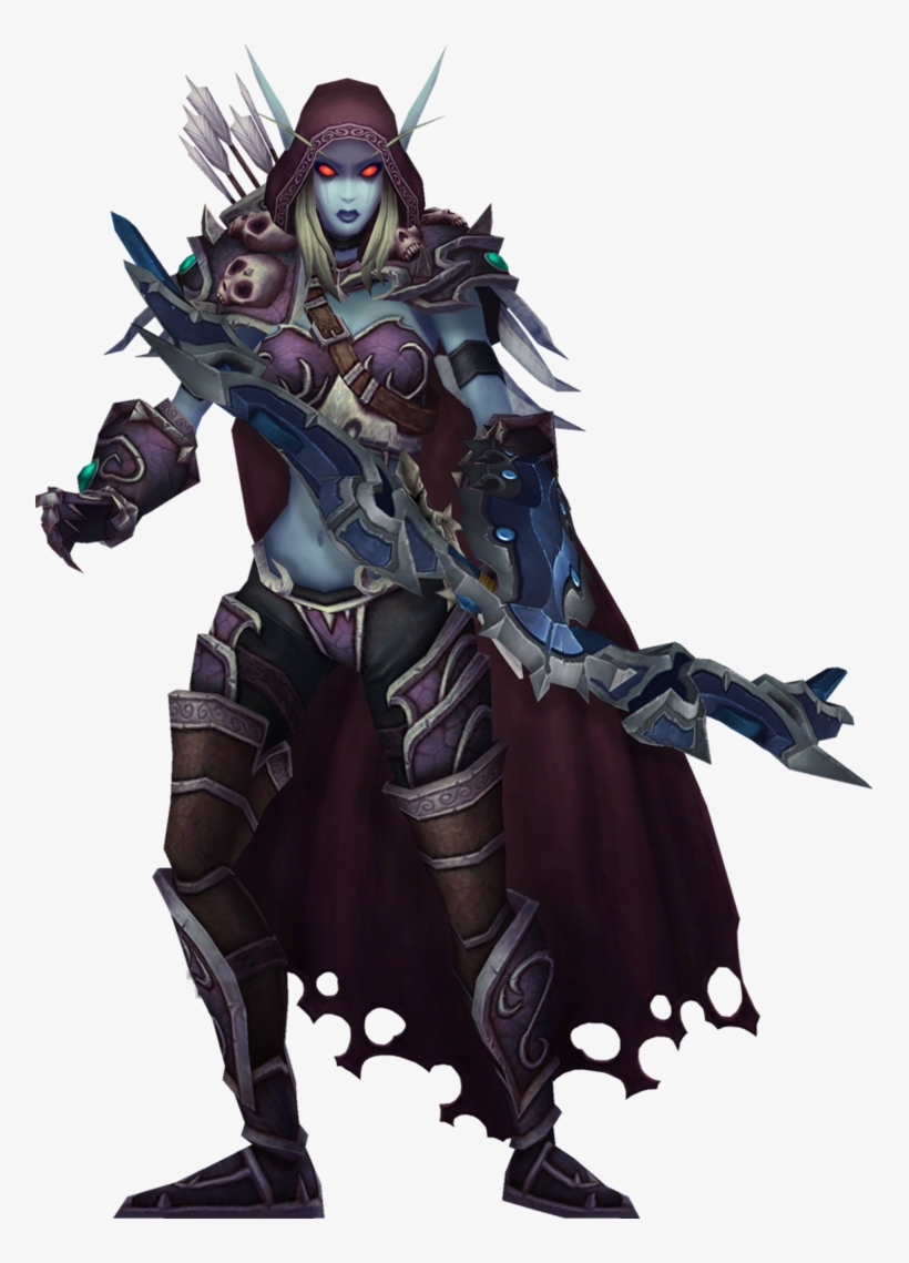 Wow Png Sylvanas Windrunner - Sylvanas Png, transparent png download