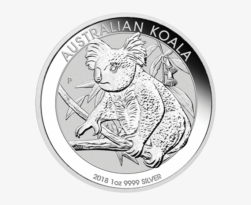Koala Silver - Koala Silver Coin 2018, transparent png download