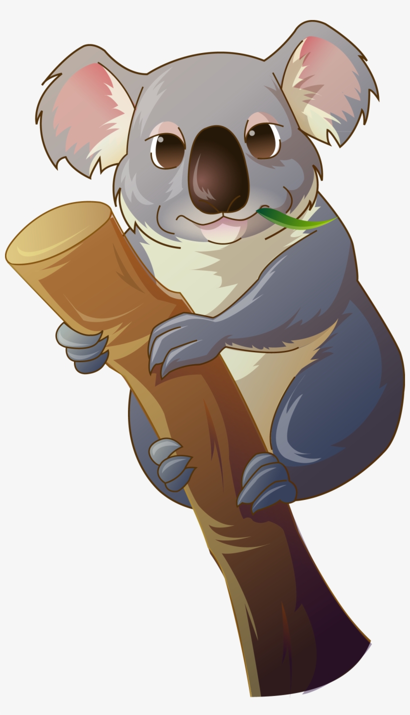 Banner Free Library Clip Art Lazy Transprent Png Free - Koala Vector, transparent png download