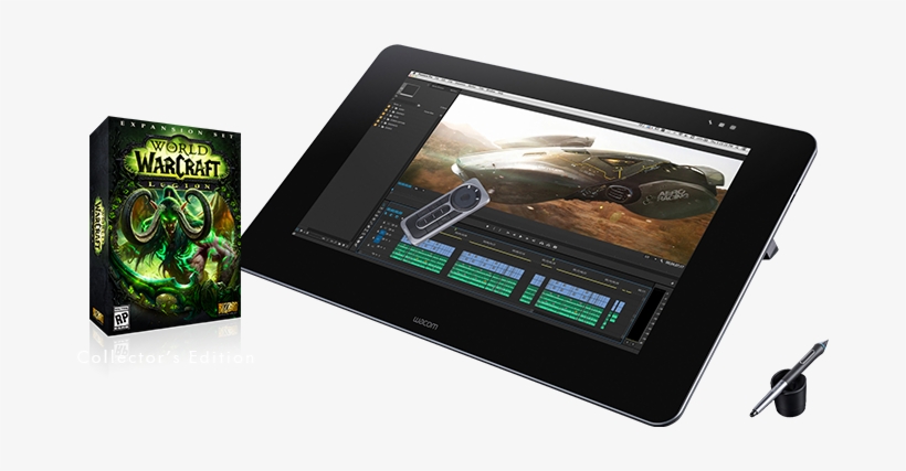Prizes - Wacom Cintiq 27qhd Pen & Touch, Graphics Tablet, transparent png download