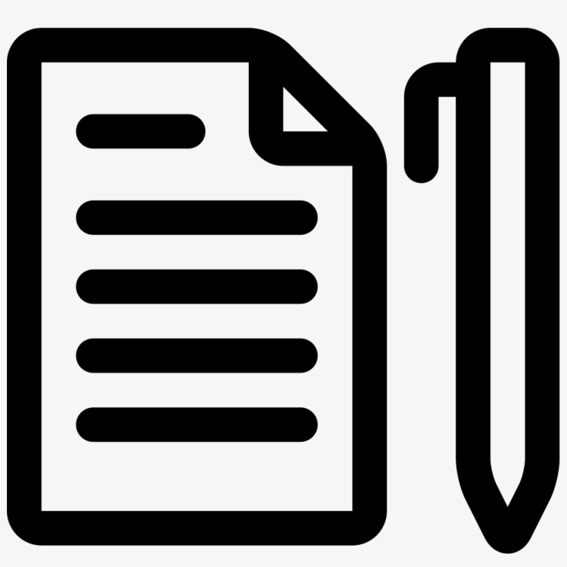 Paper Pen Svg Png Icon Free Download Paper And Pen Logo