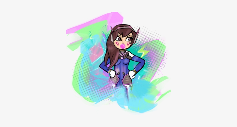 D - Va - Cartoon, transparent png download