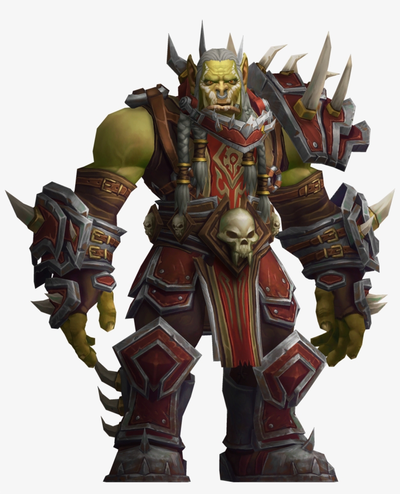 Hearthstone Heroes, Blizzard Hearthstone, Warcraft - Varok Saurfang New Model, transparent png download