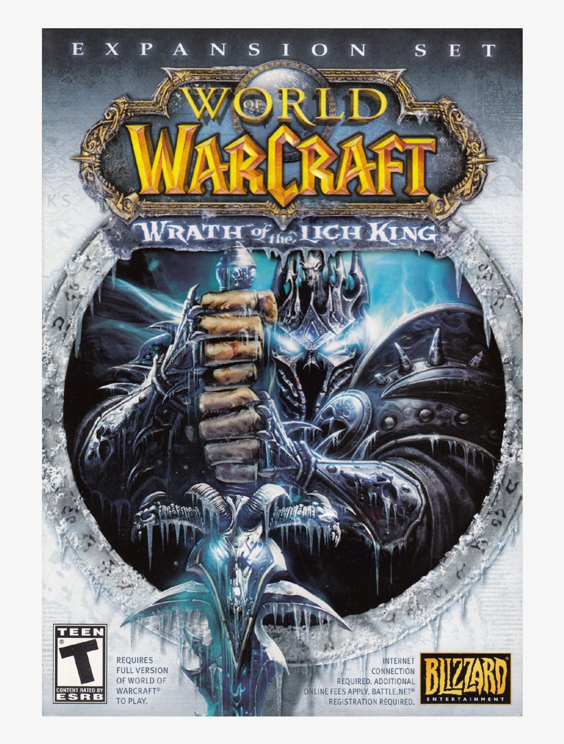 World Of Warcraft Wrath Of The Lich King Expansion - World Of Warcraft Wrath Of The Lich King Collector's, transparent png download