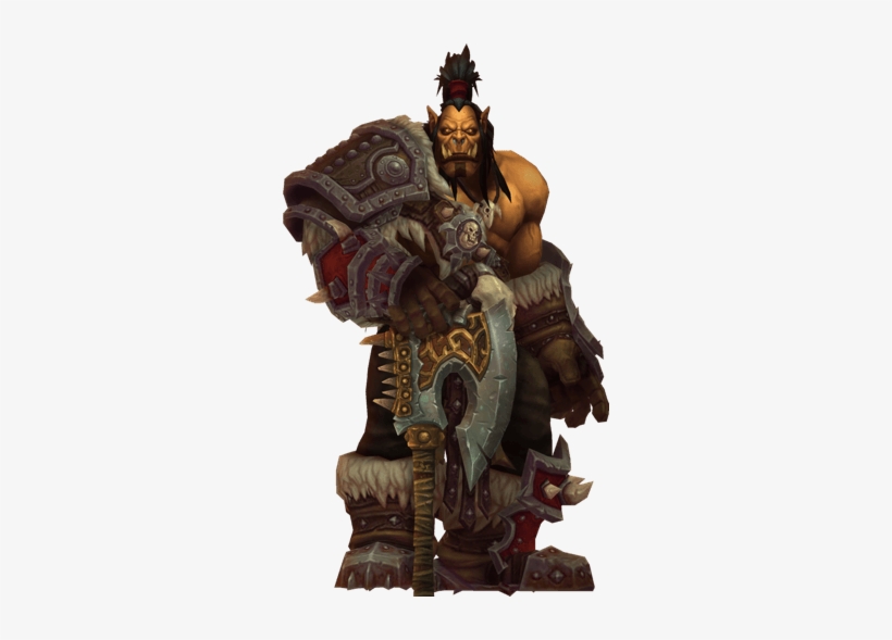 World Of Warcraft Character - Warcraft Orc Png, transparent png download