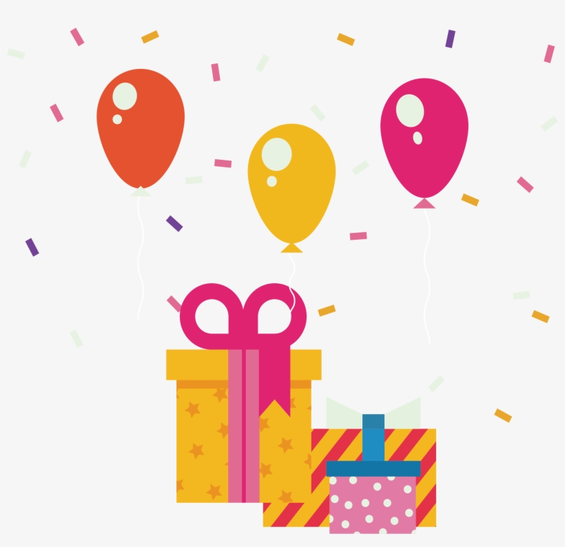 Clipart Freeuse Download Gift Party Box Transprent - Gift Birthday Party Png, transparent png download