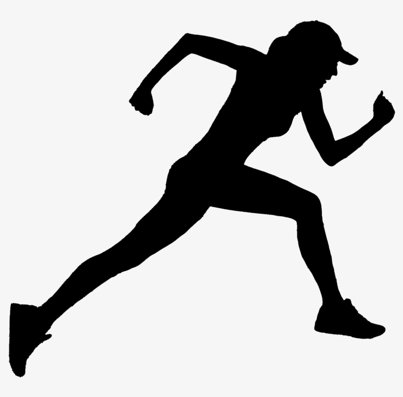 Runner Girl Tumblr Png - Keep It Moving T Shirt, transparent png download