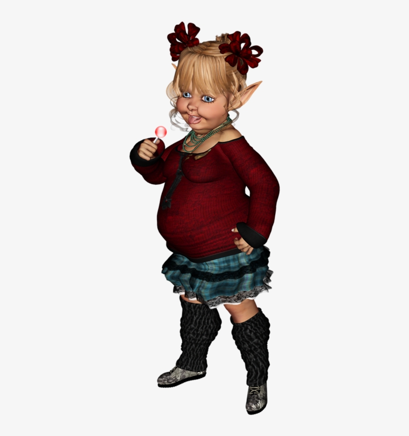 Pointed Ears, Elf Doll, Cute Faces, Tube, Fairy, Belle, - Miniskirt, transparent png download