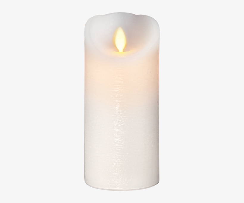 Led Pillar Candle Twinkle - Candle, transparent png download