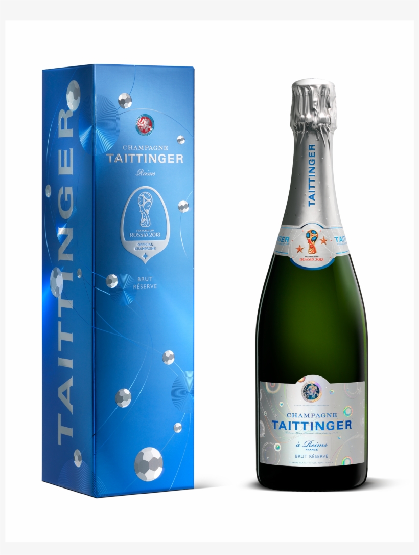 Taittinger Brut Reserve 2018 Fifa, transparent png download