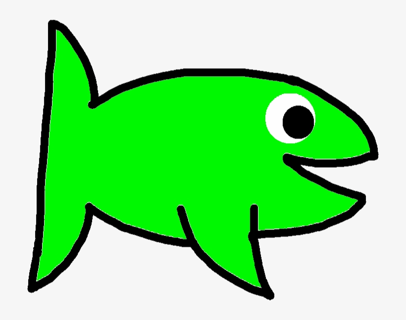 One Fish - Drawing, transparent png download