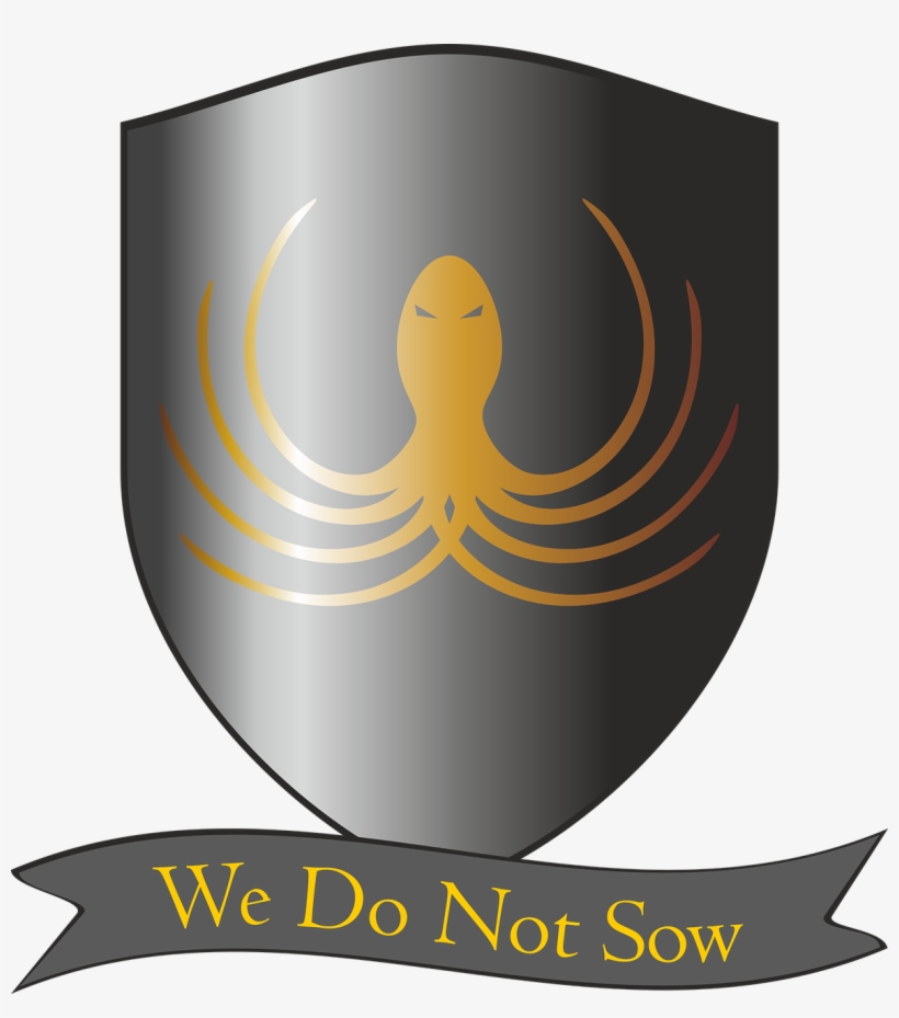 The Throne Game Coat Of Arms Home Graufreud - Vetor Do Brasão Das Casa De Game, transparent png download
