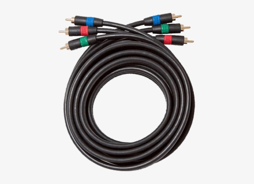 Product View Of Component Video Cable - Verizon Cable Cord, transparent png download