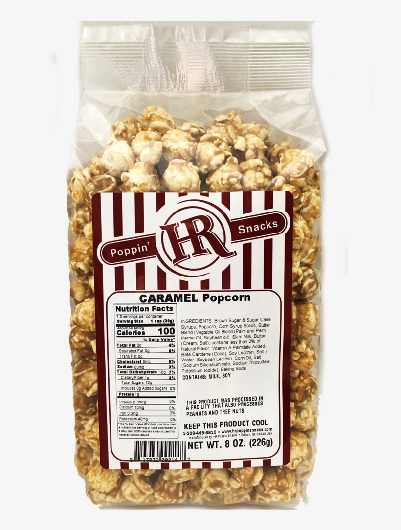 Best Hand Processed Caramel Popcorn - Popcorn, transparent png download
