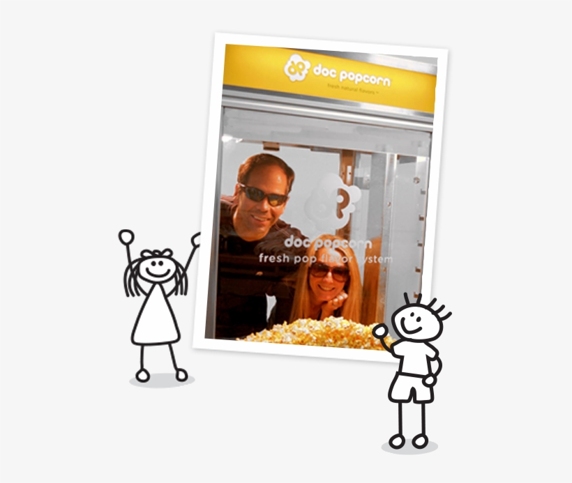 Docpopcorn Machine - Cartoon, transparent png download