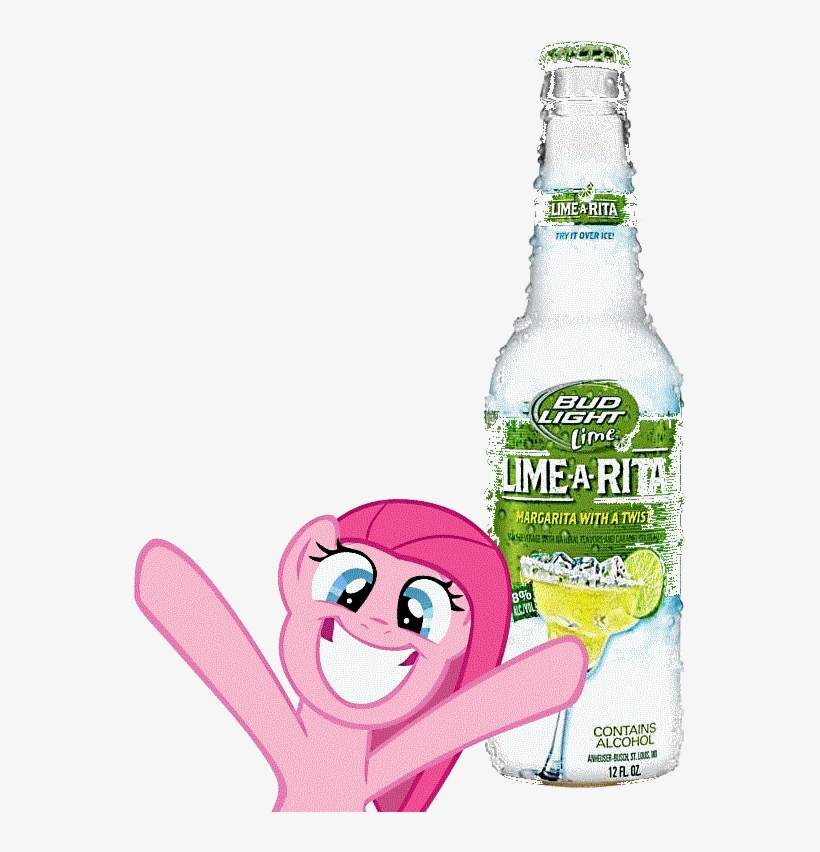 Alcohol, Beer, Pinkamena Diane Pie, Pinkie Pie, Safe, - Bud Light Lime-a-rita, transparent png download