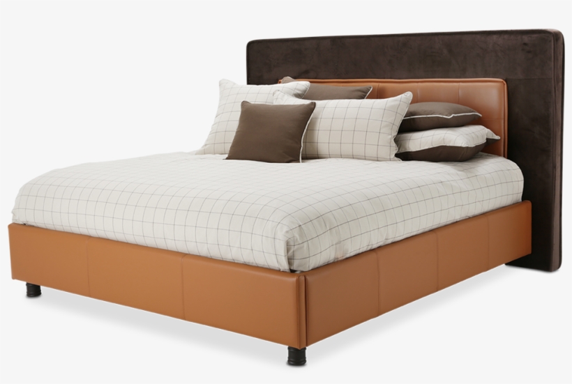 21 Cosmopolitan Orange King Panel Bed - Bed, transparent png download