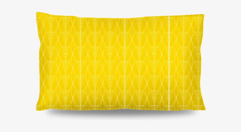 Down Pillow Malmo White/sun - Cushion, transparent png download