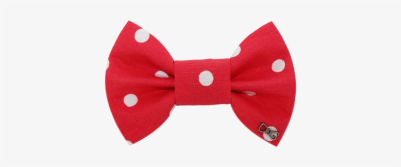 Polka Dot Bow Ties - Coquelicot, transparent png download