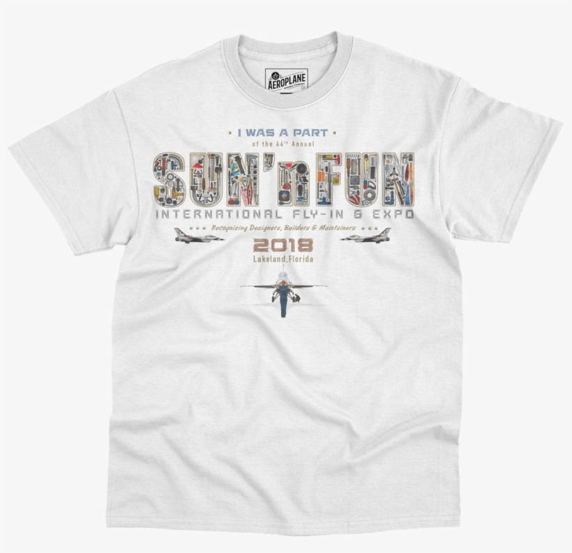 White Sun 'n Fun I Was A Part T-shirt - Active Shirt, transparent png download