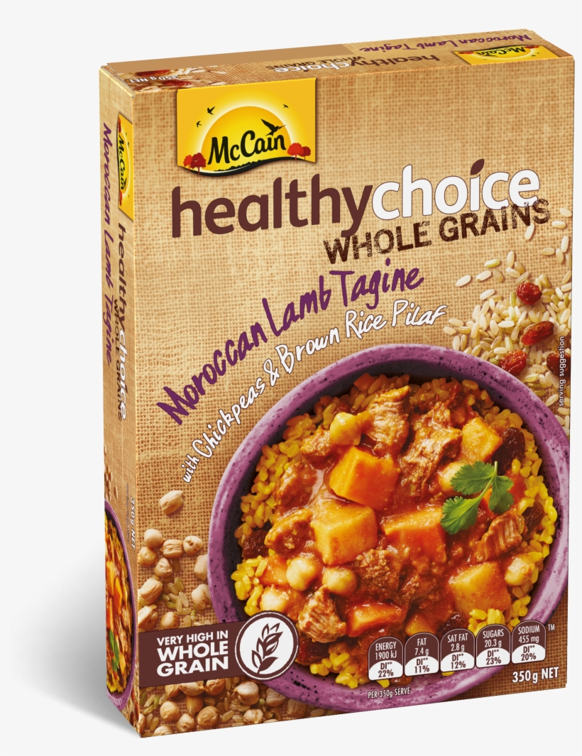 Healthy Choice Wholegrains Moroccan Lamb Tagine With, transparent png download