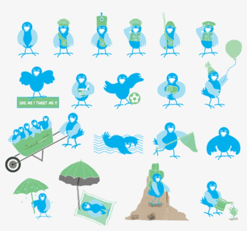 Free Png Download Twitter Bird Icon Png Images Background - Twitter Bird Icon, transparent png download