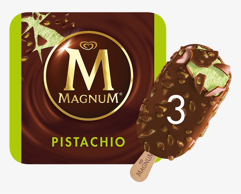 Cool Gallery Of Pistachio Png Transparent Images - Magnum Ice Cream Almond, transparent png download
