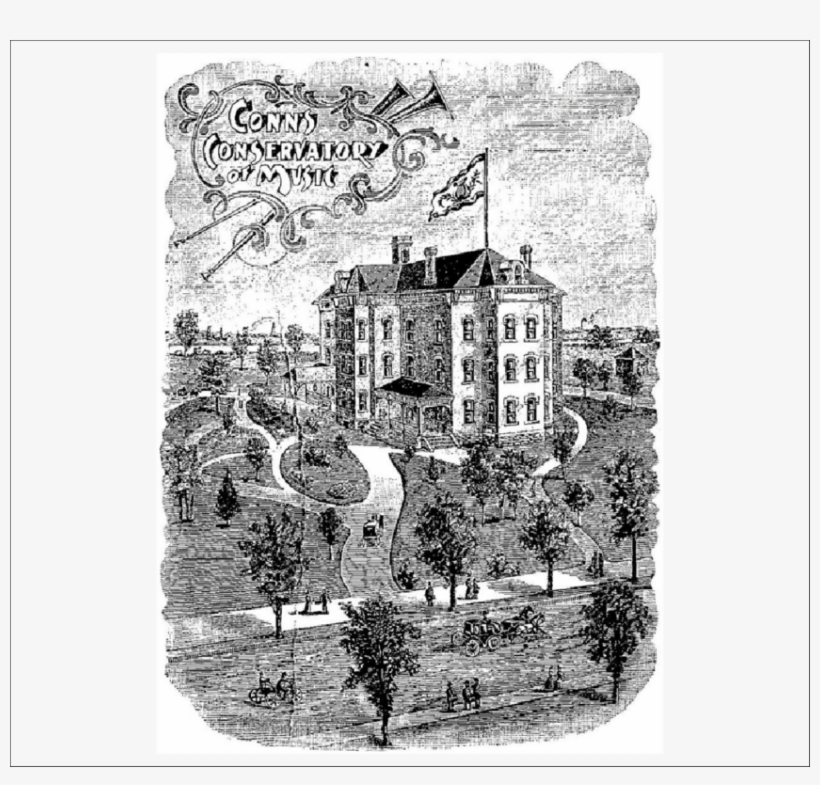 Conn Conservatory Of Military Band Music - Illustration, transparent png download