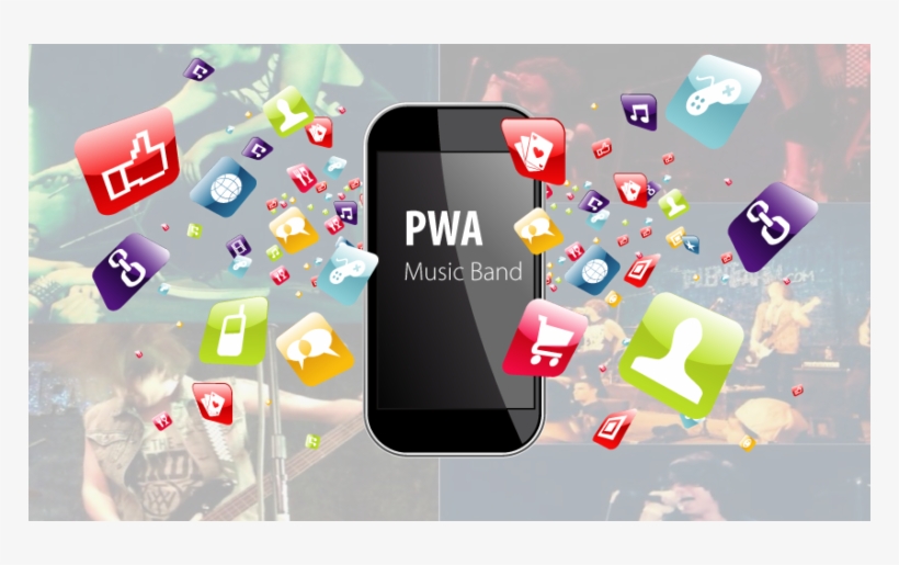 Npspwapps Music Band - Smartphone, transparent png download