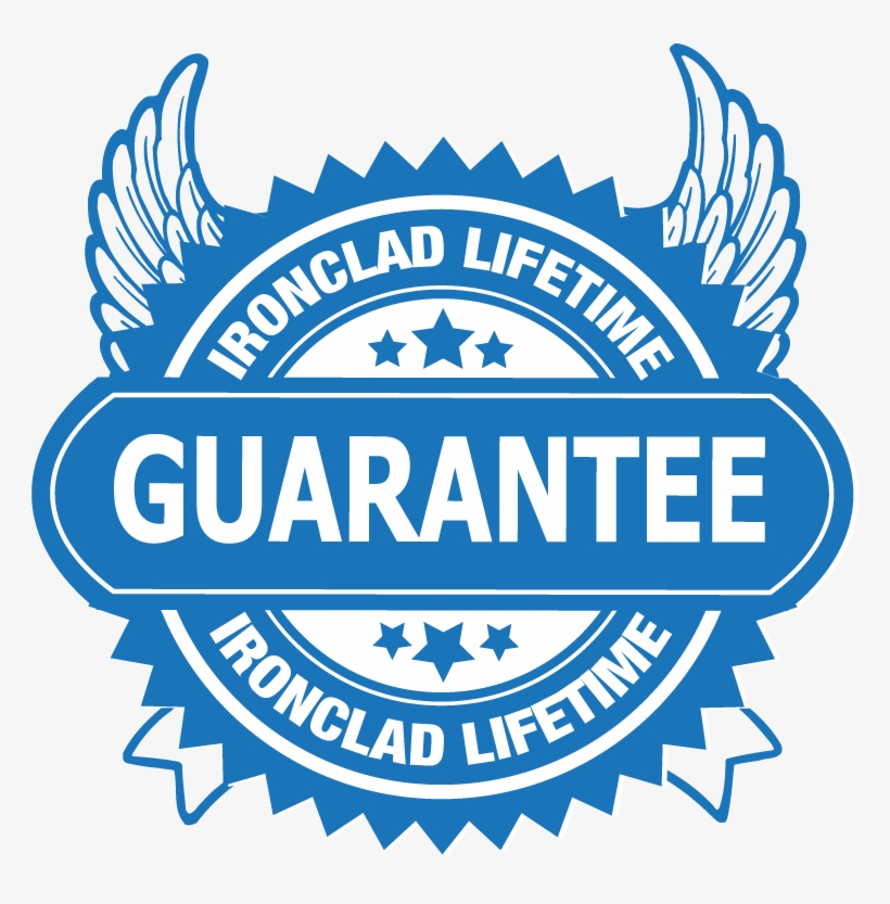 Our Ironclad Lifetime Guarantee - Guarantee Satisfaction, transparent png download