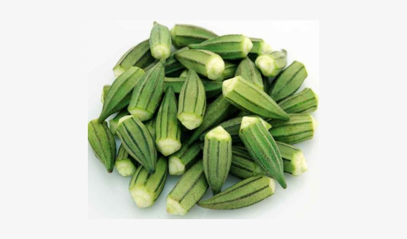 Meduim Size Cleaned Okra - البامية الخضراء, transparent png download