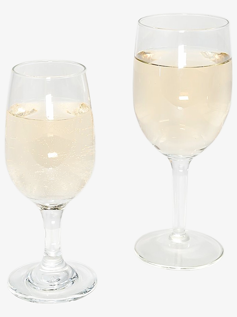 White Wine Stemware - Wine Glass, transparent png download