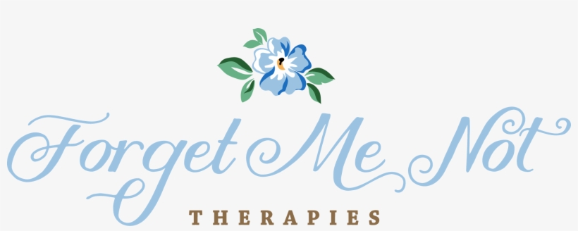 Forget Me Not Therapies - Graphic Design, transparent png download