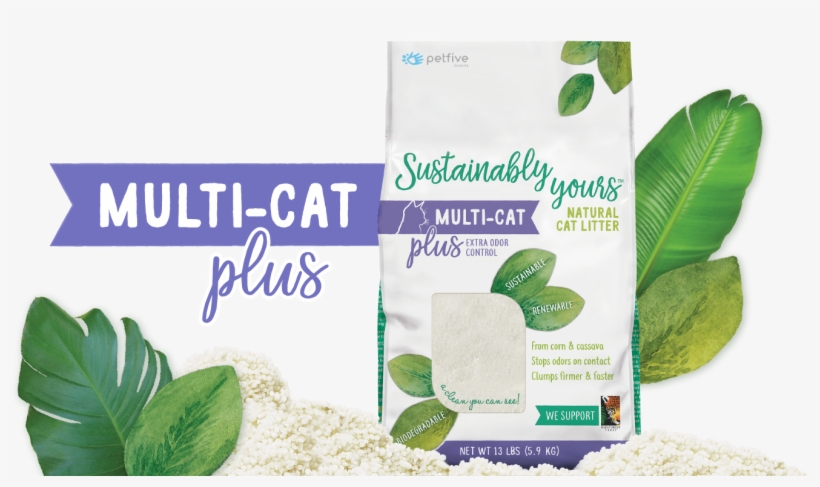 Sustainably Yours Cat Litter, transparent png download